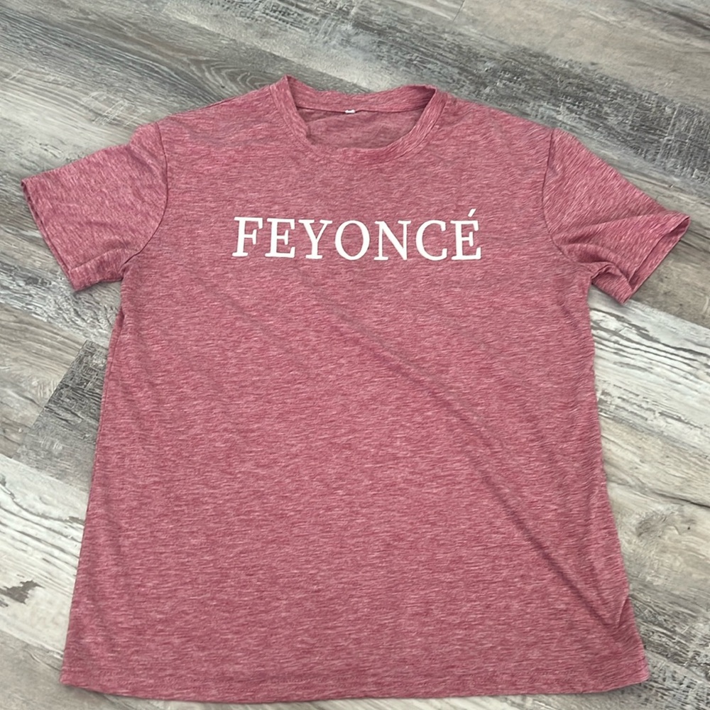 Handmade Feyonce Shirt, Feyonce Bachelorette Party Shirt, Bride Shirt, size L